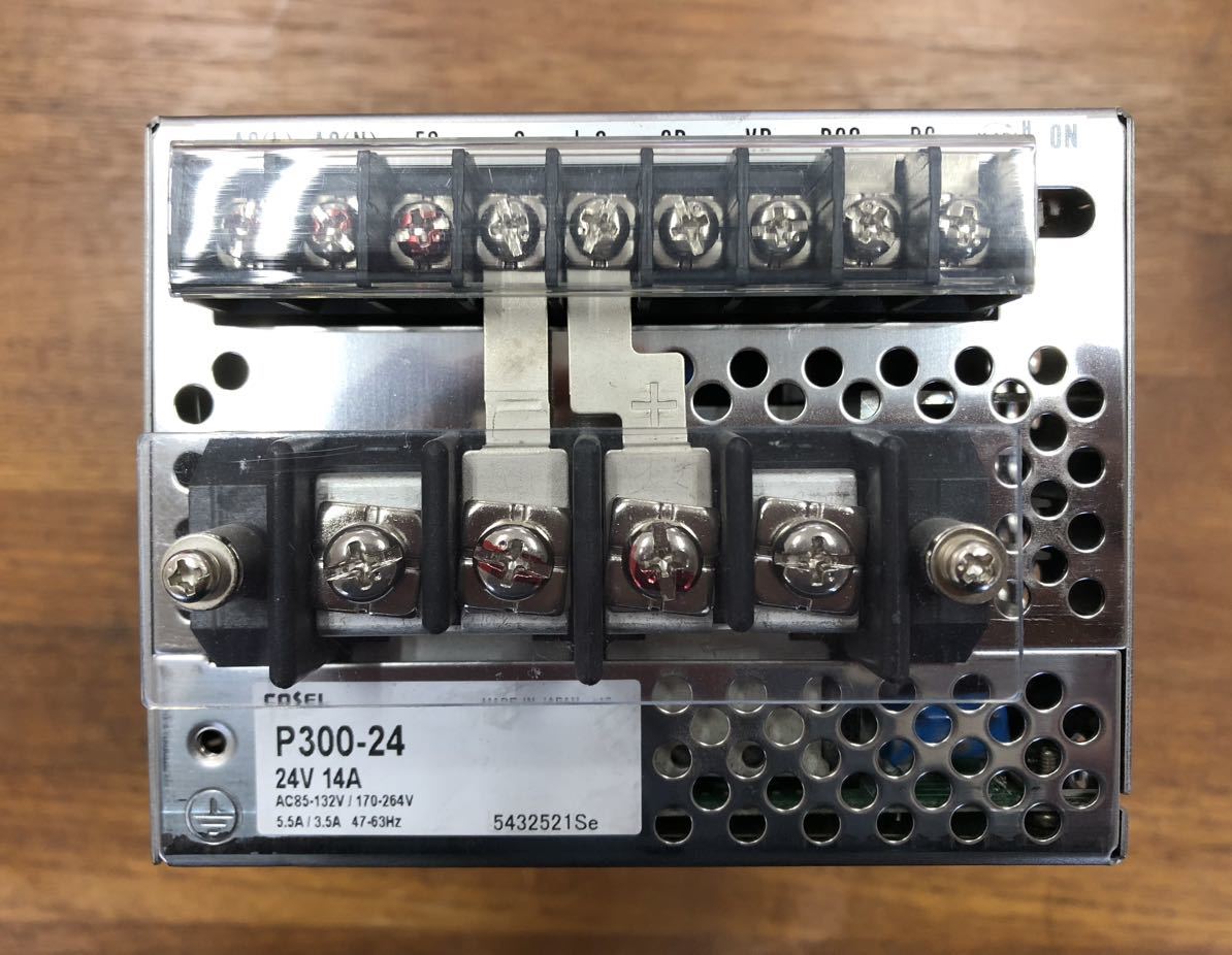 【中古品】 コーセル スイッチング電源 COSEL P300-24_画像1