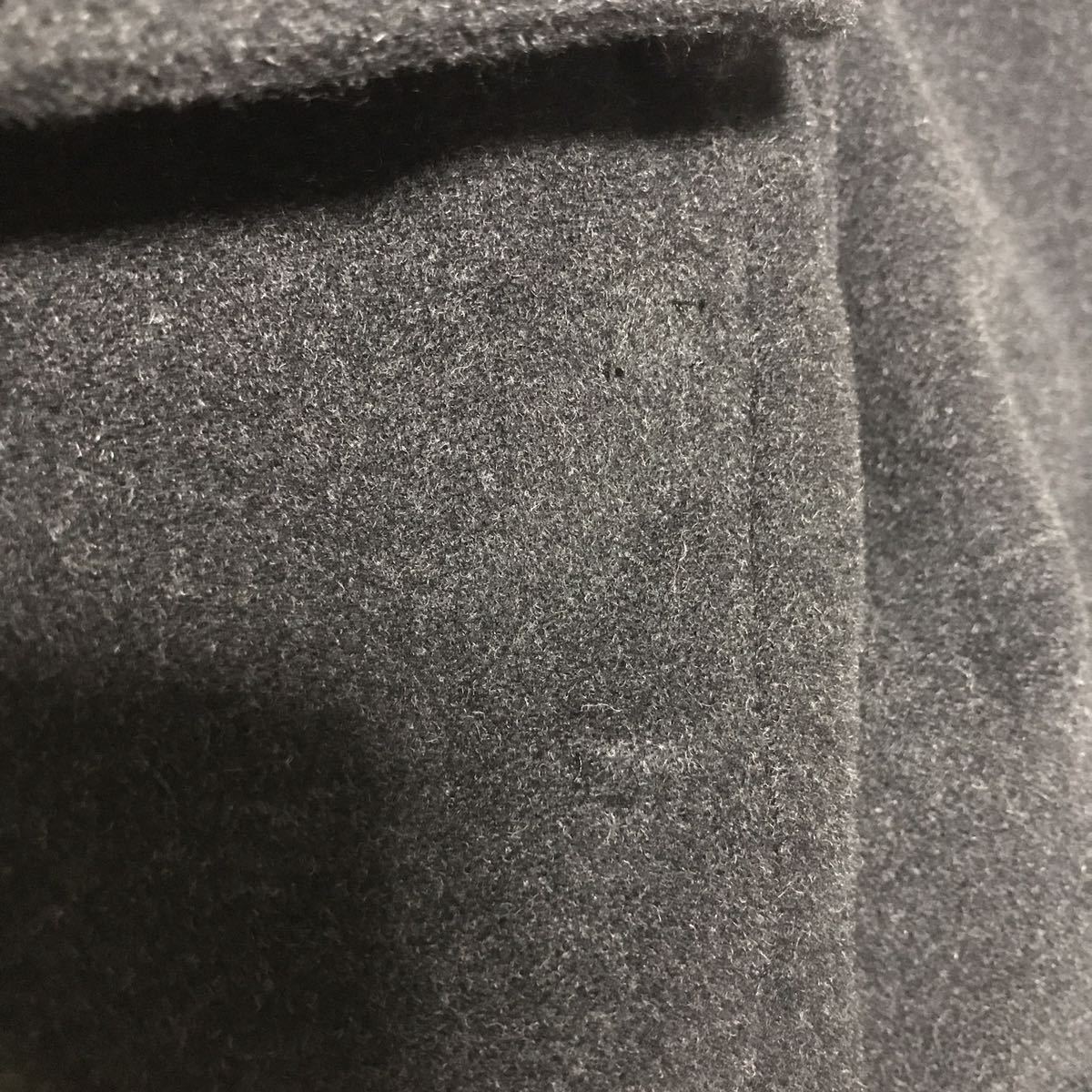 LIMOUSINE ステンカラー　ロングコート　カシミヤ混　メンズ　LLサイズ　ブラック_画像8