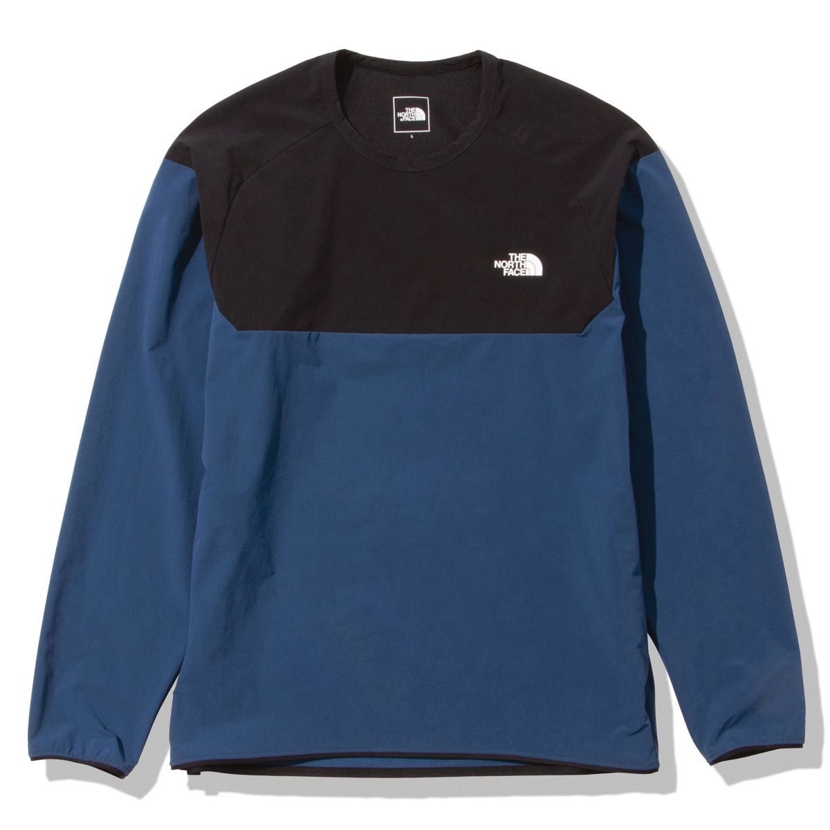 THE NORTH FACE ノースフェイス 長袖シャツ エイペックスフレックスクルーNP72282 ブルー(青色) メンズM新品