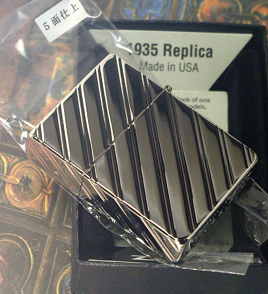楽天市場】ZIPPO 1935 レプリカ 復刻 ダイヤカットライン