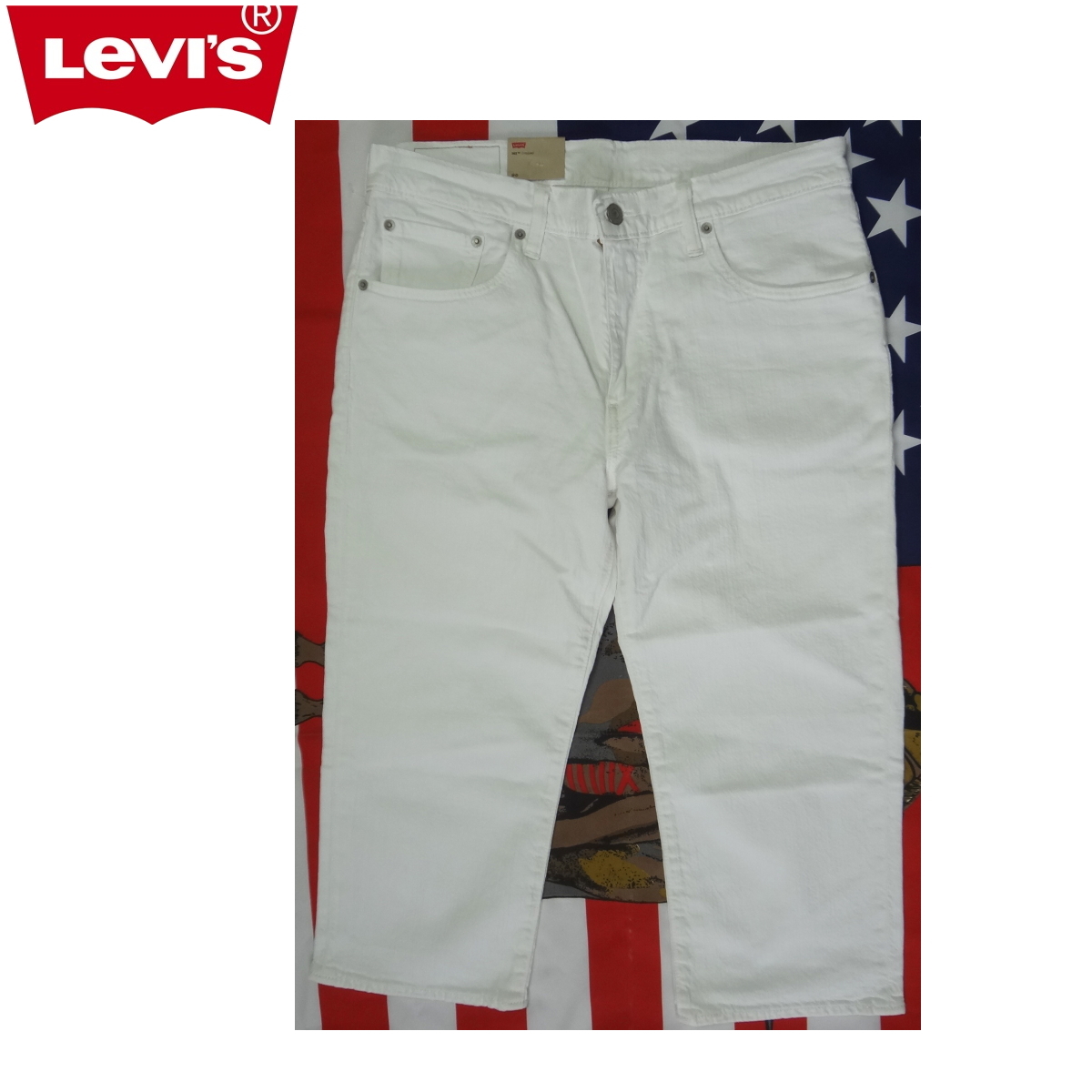 サイズW33インチ リーバイス クロップドパンツ 502 Levi's サマー