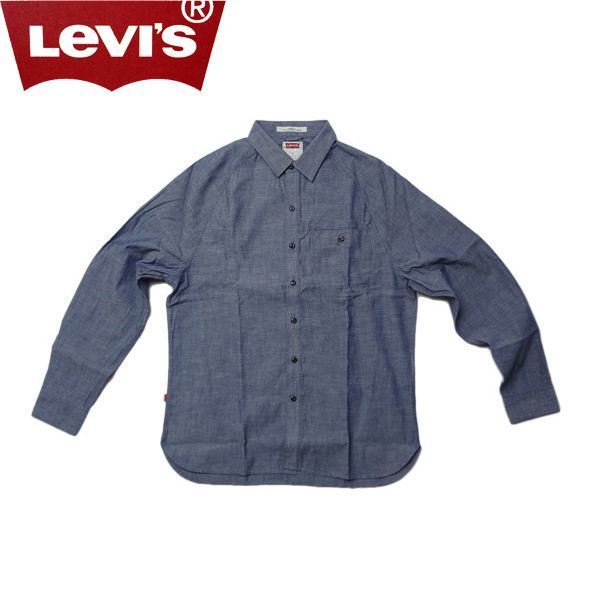 リーバイス Levi's ワークシャツ 長袖 メンズ カジュアル 日本サイズM_画像1