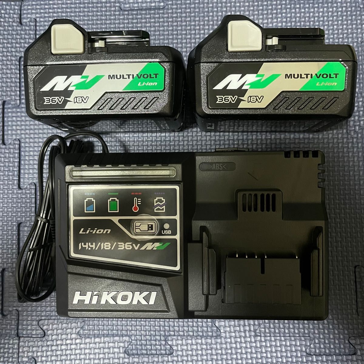 充電器セット】新品 ハイコーキ マルチボルト対応 バッテリー&急速充電
