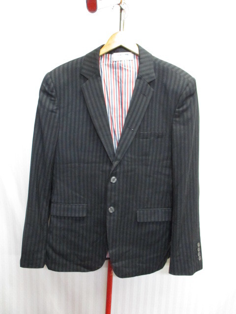 高級素材使用ブランド THOM BROWNE トムブラウン ストライプ柄