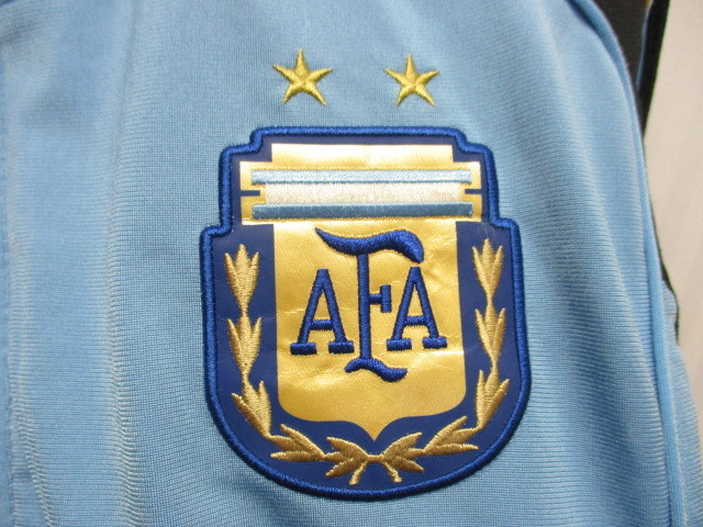 アディダス製 サッカーアルゼンチン代表 ユニフォーム ジャージトップ