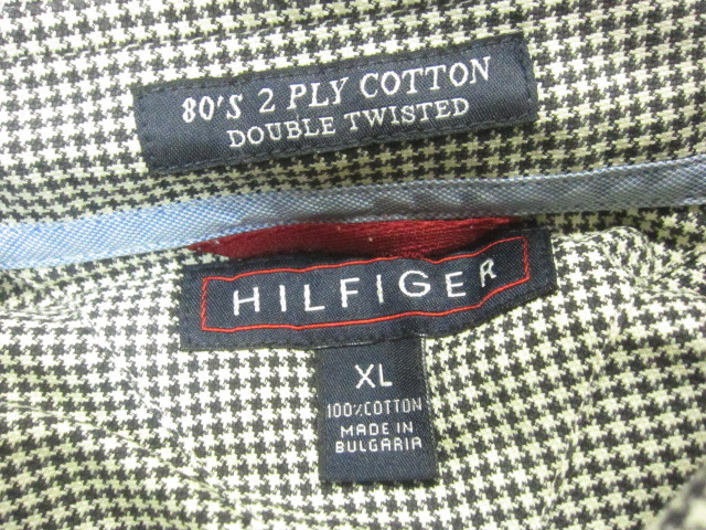 トミーヒルフィガー　長袖ボタンダウンシャツ　４枚セット　メンズXL LL　チェック柄シャツ　90s00sヴィンテージ ストライプ柄 古着卸10079_画像8