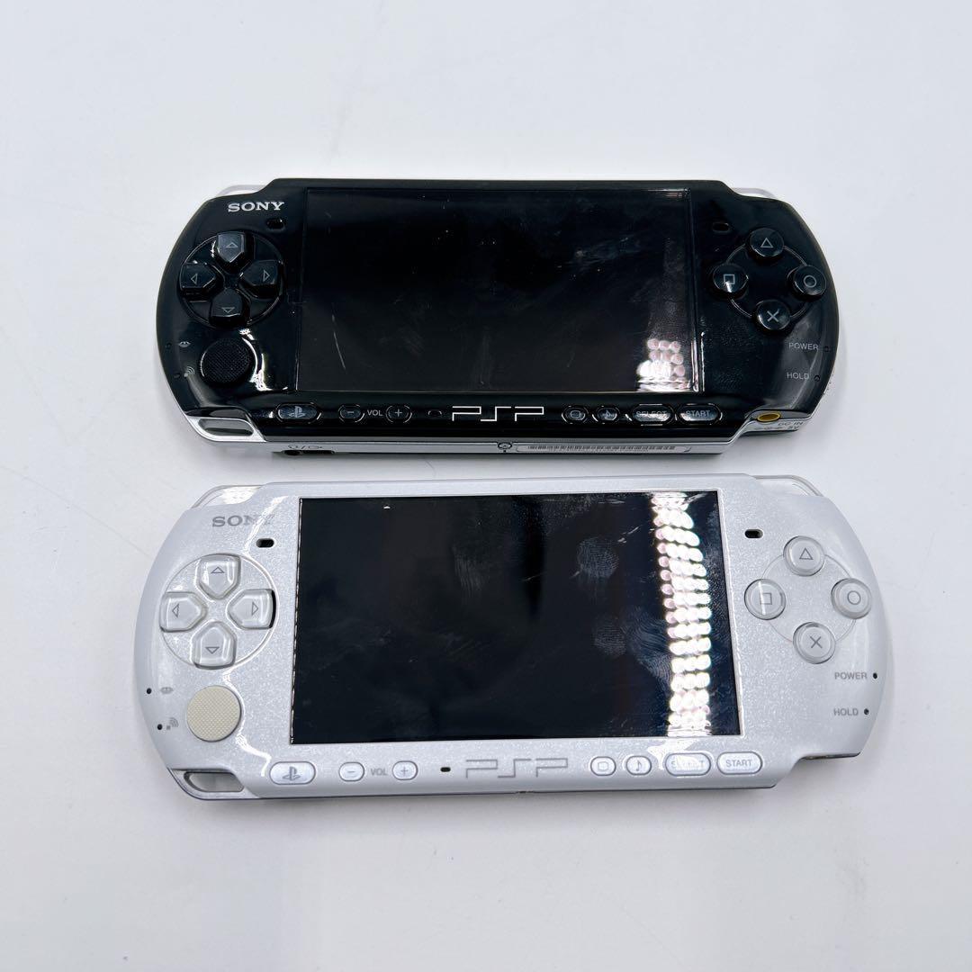 SONY PSP 3000 2台 本体のみ ブラック ホワイト-