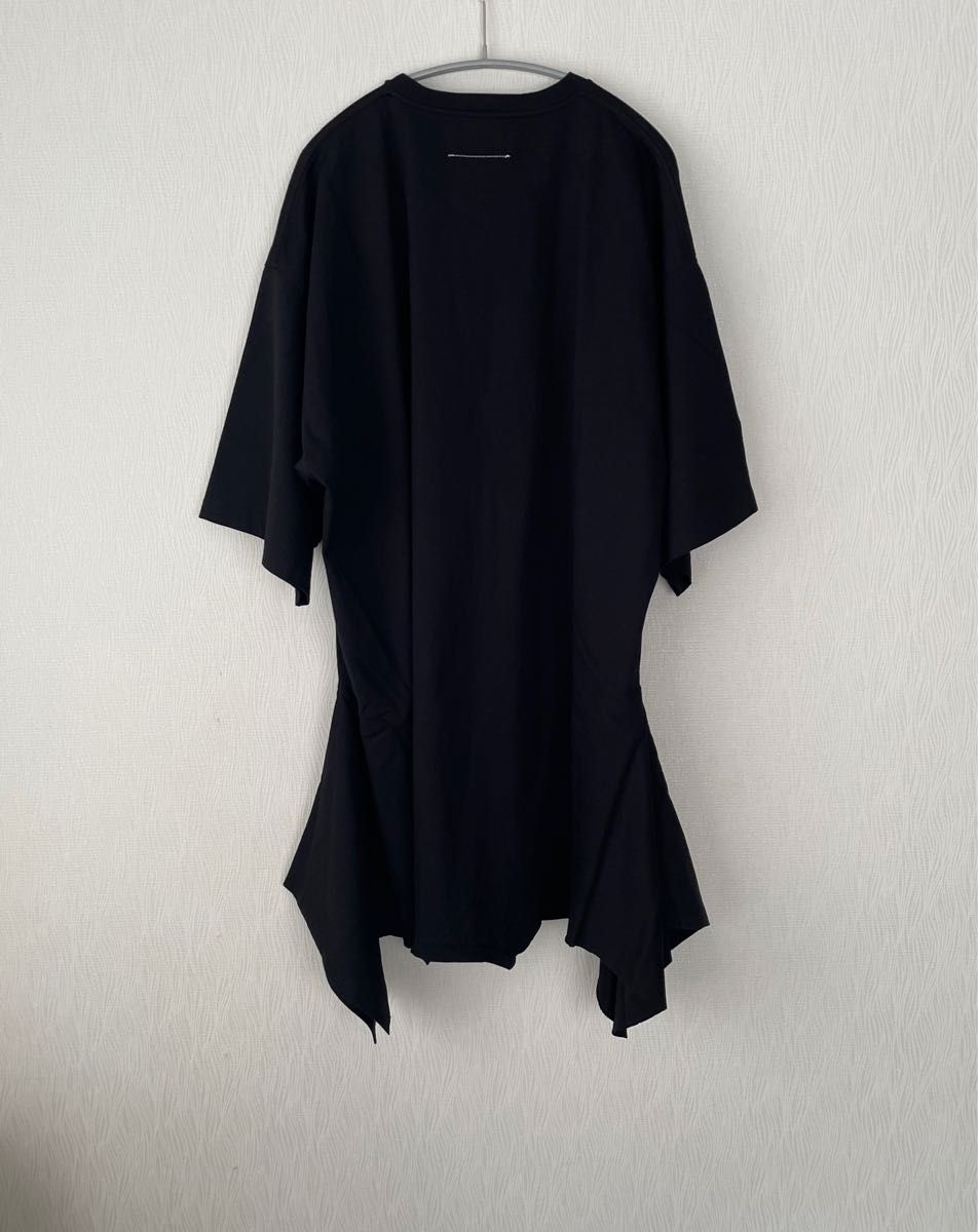 【新品】MM6 MaisonMargiela  ブラック Tシャツワンピース