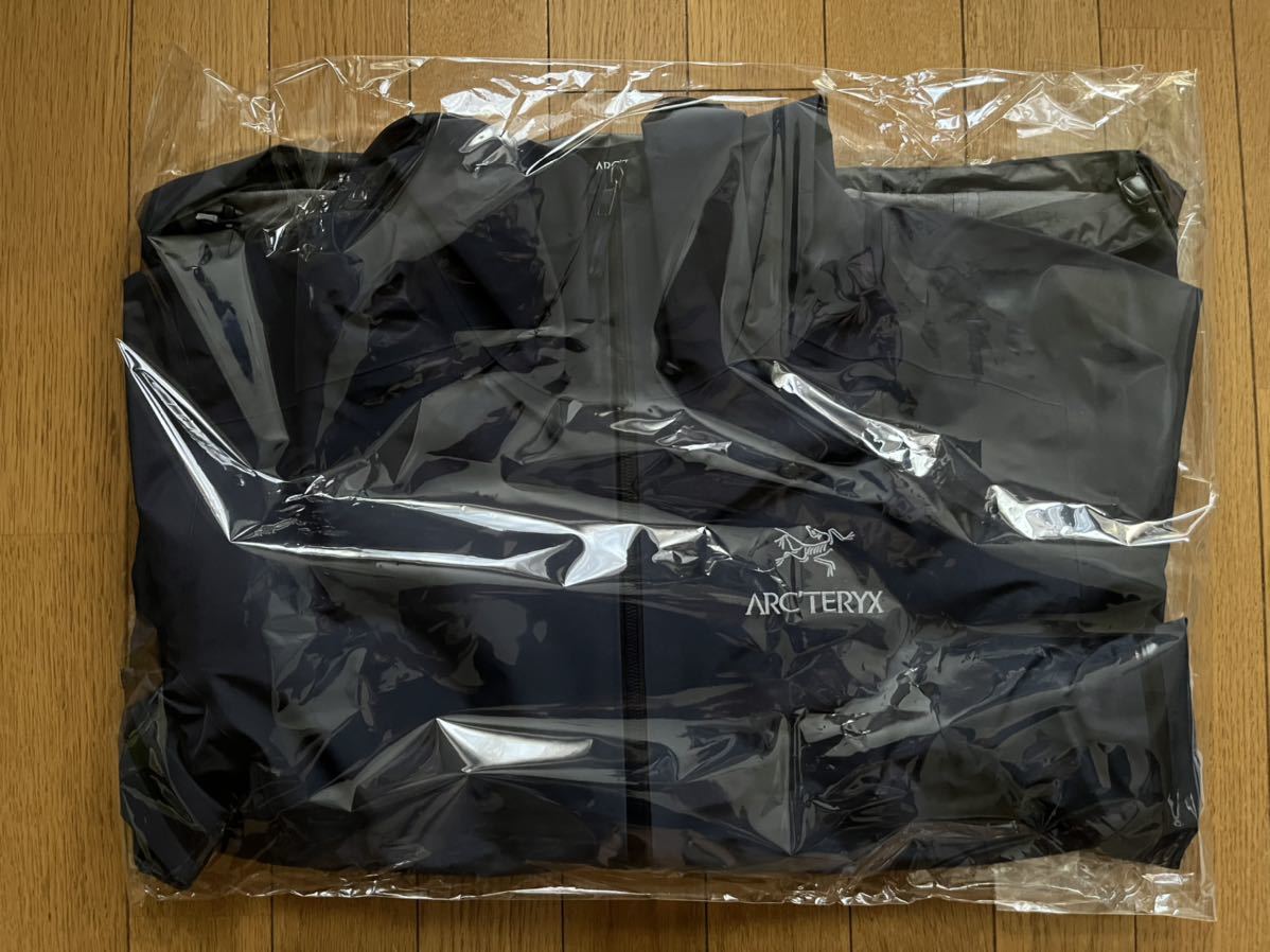 アークテリクス　Beta LT Jacket men's 2023 BLACK Sapphire Ｍサイズ　未着用品