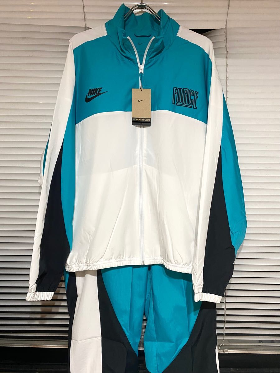 新品★ナイキ★NIKE★ティファニーブルー★上下セットアップ★ウィンドブレーカー　ジャージ　ナイロンジャケット