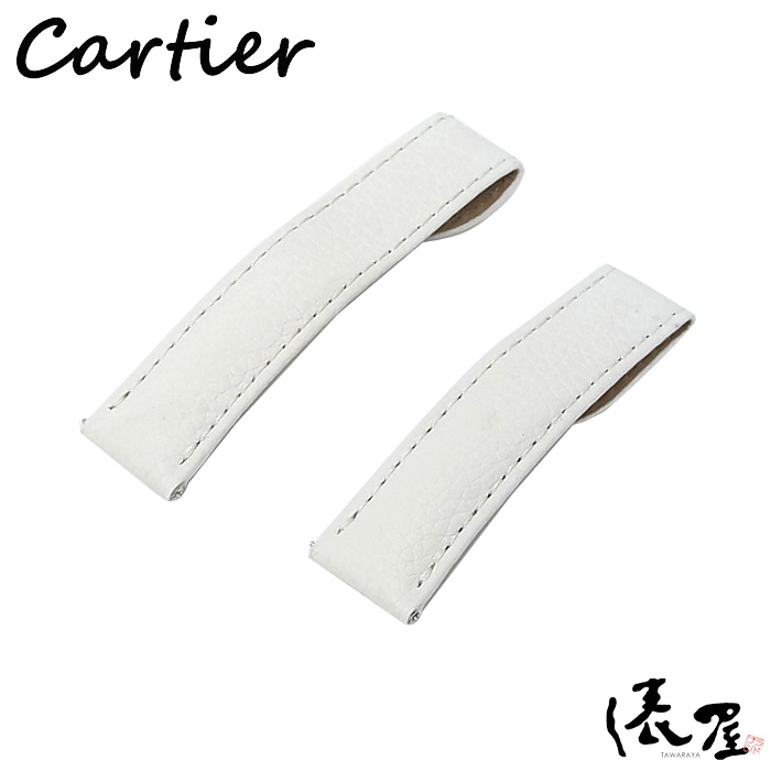 品質保証 【カルティエ】純正ベルト 17.5mm 俵屋 Cartier 時計 レザー