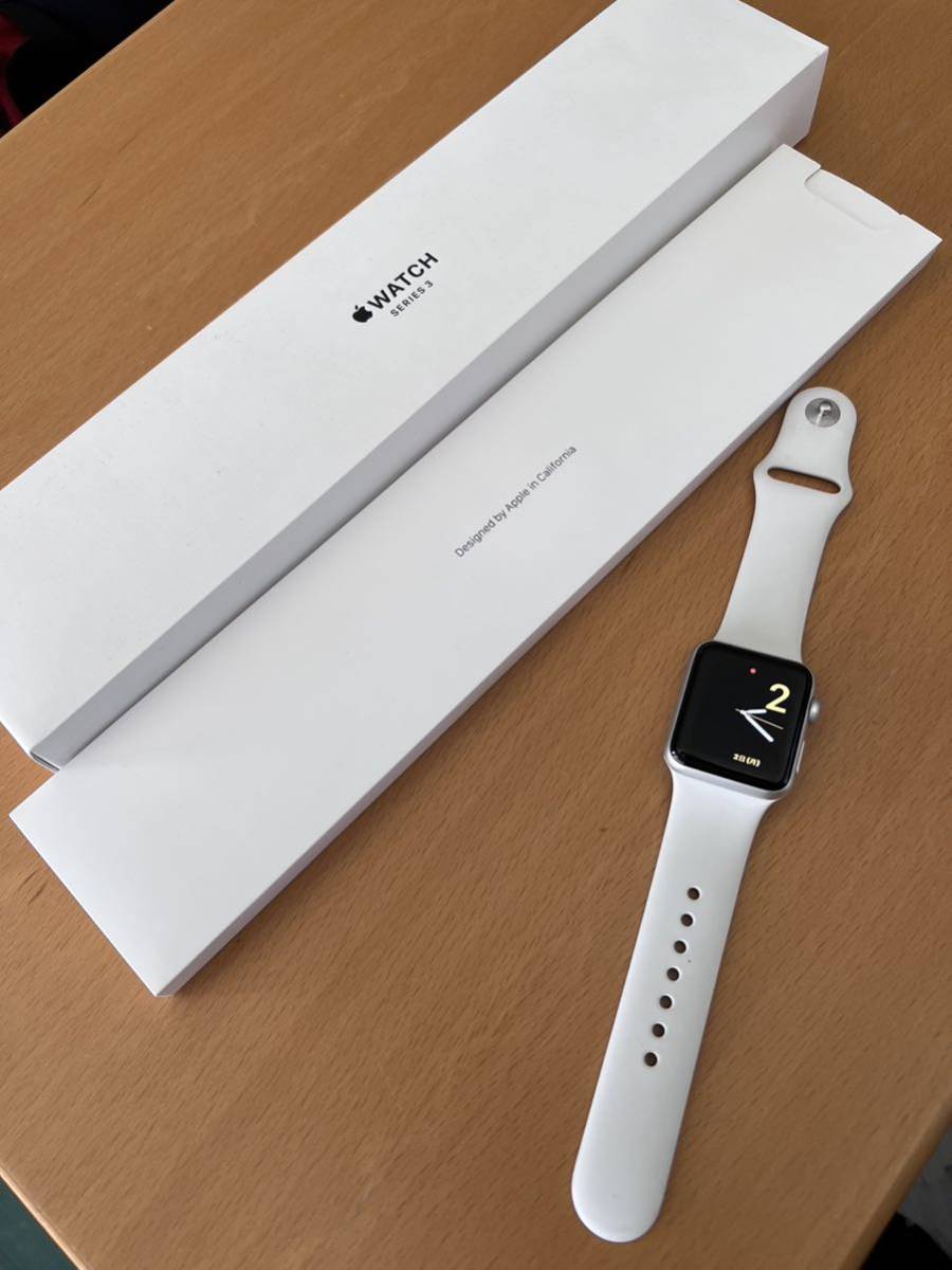 新品 アップルウォッチ本体 stainless 38mm Apple シルバー-