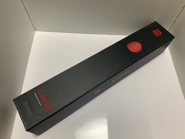 ★ 即納 未使用品 BenQ ゲーミングマウスパッド ZOWIE G-SR-SE（Rouge）布製/クロス/ラバーベース/滑り止め加工/100%フルフラット/3.5ｍｍ_画像1