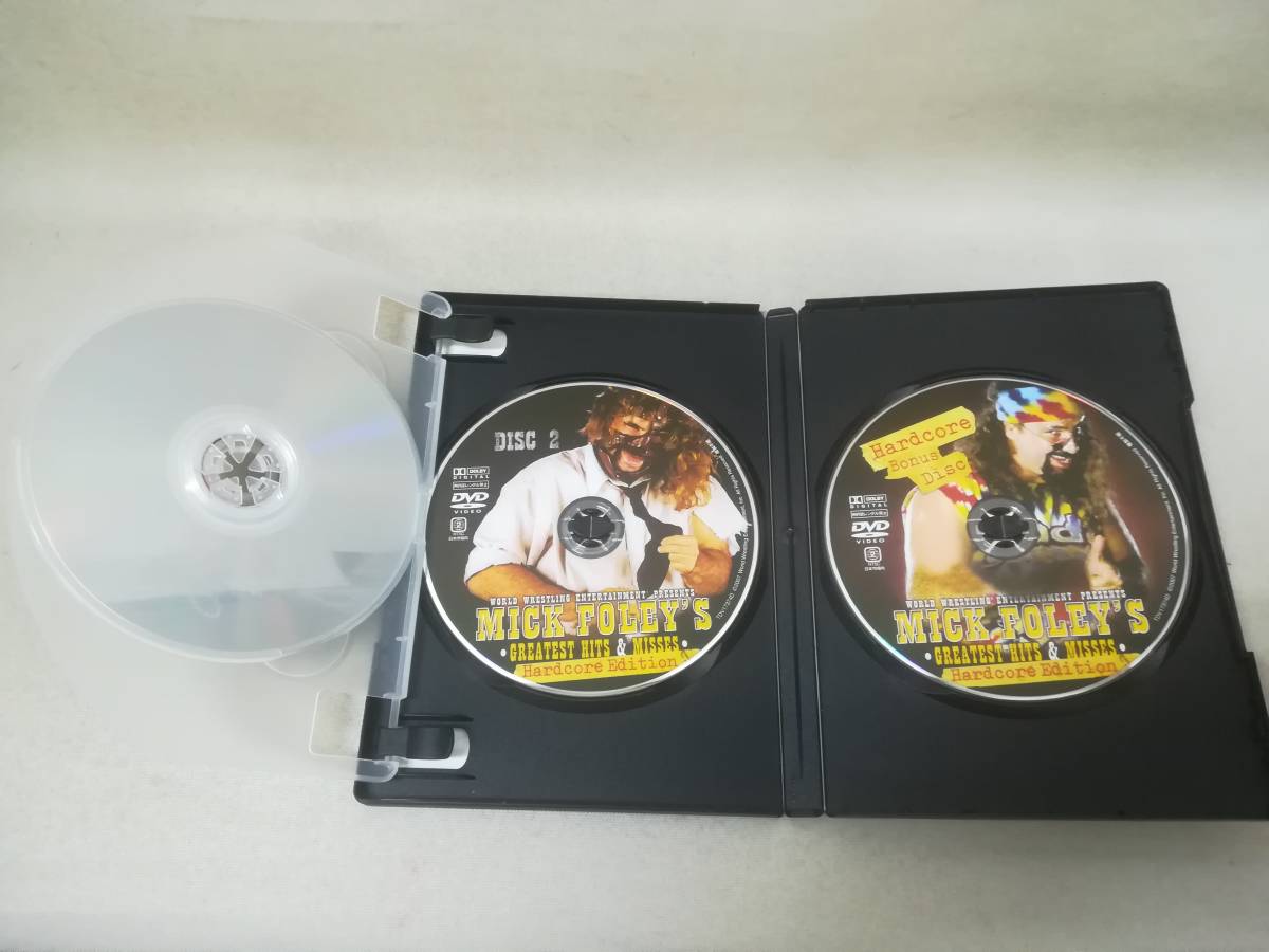 DVD 『 WWE ミック・フォーリー グレイテスト・ヒッツ ハードコア・エディション 3枚組』MICK FOLEY/プロレス/アメリカン/ 10-8671の画像4