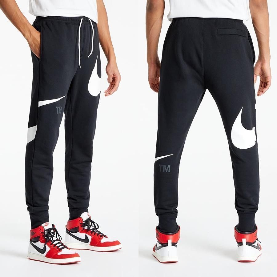 NIKE BIG SWOOSH パンツ 黒 L 新品 ビッグスウッシュ スウェット NIKE BIG SWOOSH パンツ 黒 L 新品 ビッグスウッシュ スウェット