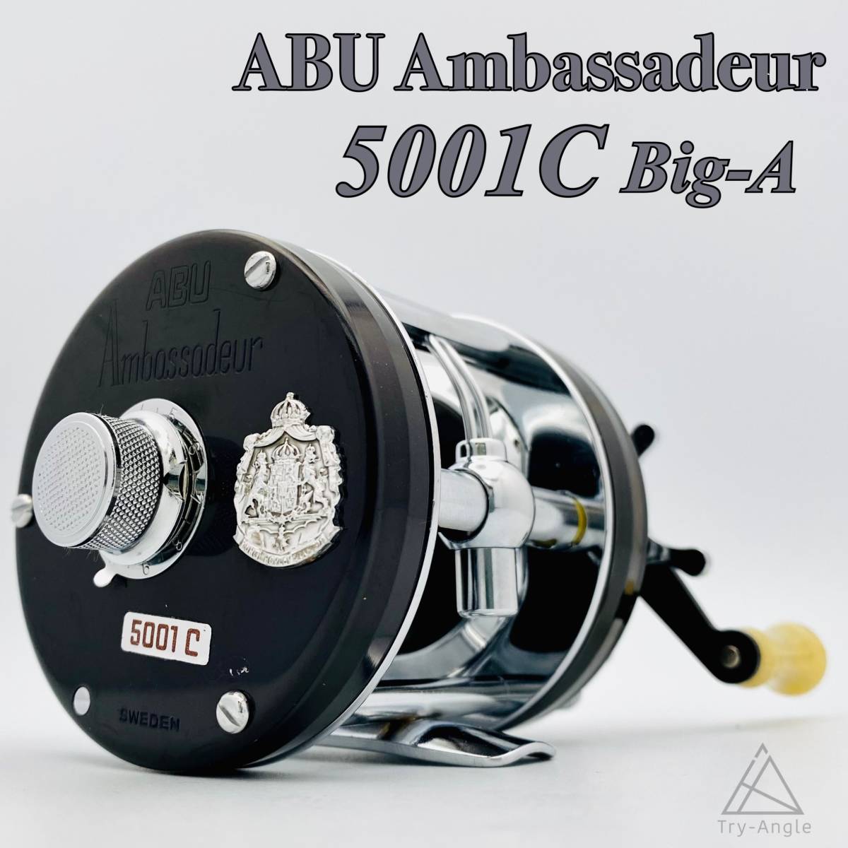 有名な高級ブランド 5001C アンバサダー ABU 極希少◇1972年 Big-A