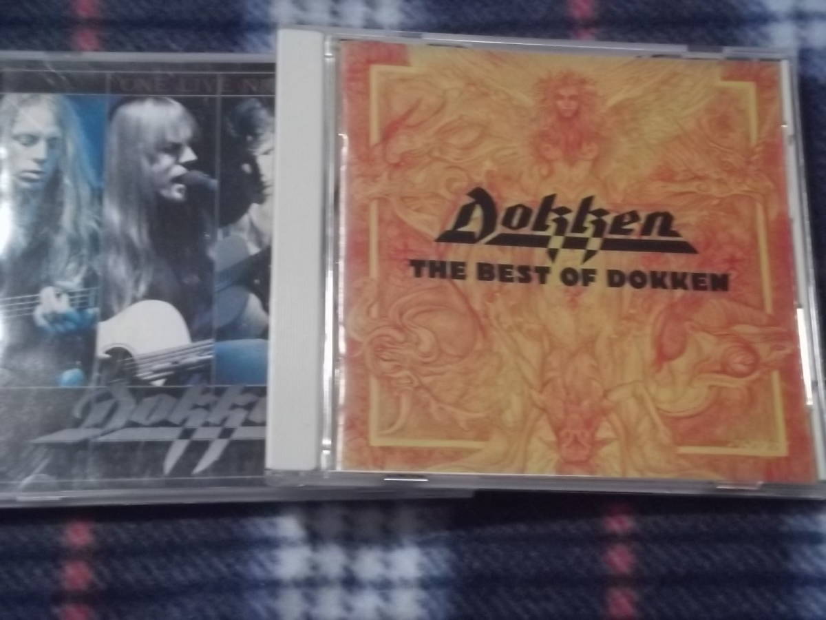 【中古】DOKKEN 「THE BEST OF DOKKEN & ONE LIVE NIGHT」_画像1