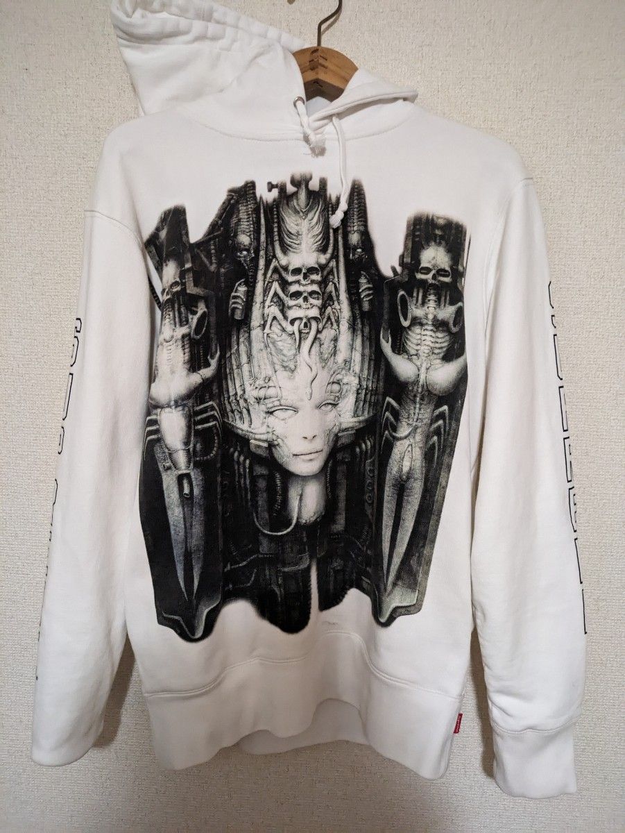 SUPREME H.R.Giger Pullover エイリアンプリントプルオーバー SUPREME H.R.Giger Pullover エイリアンプリントプルオーバー