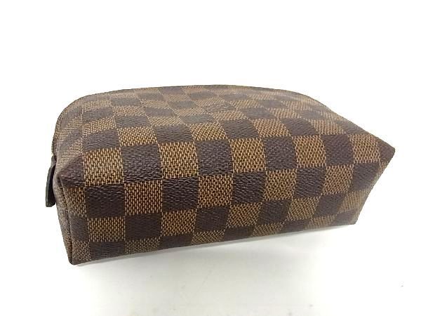 1円 □美品□ LOUIS VUITTON ルイヴィトン N47516 ダミエ ポシェット