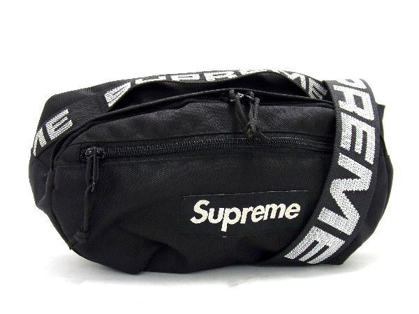 1円 □美品□ Supreme シュプリーム ナイロン ウエストポーチ ウエスト