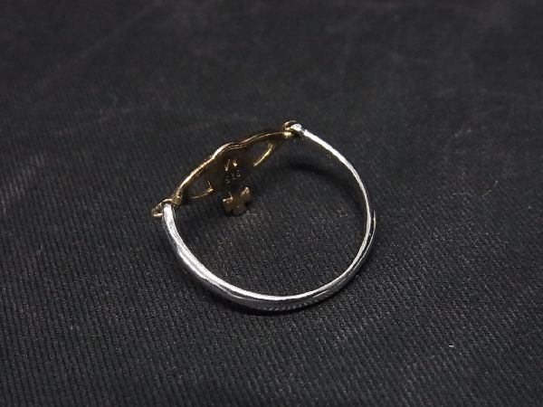 1円 ■美品■ Vivienne Westwood ヴィヴィアンウエストウッド オーブ ヴァンドーム SV925 リング 指輪 サイズM シルバー系 AR7879_画像2