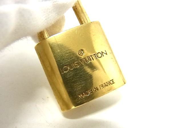 ■極美品■ LOUIS VUITTON ルイヴィトン カデナ 南京錠 パドロック 312 鍵 キー ゴールド系 DA4812_画像5