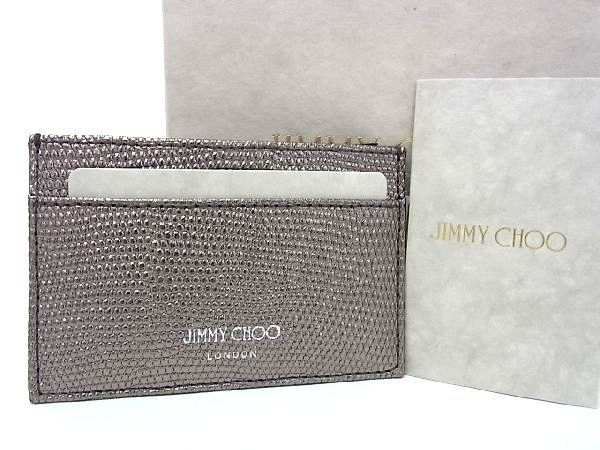 登場! パスケース カードケース レザー ジミーチュウ CHOO JIMMY