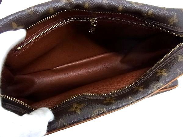 1円 ■美品■ LOUIS VUITTON ルイヴィトン M45244 モノグラム ナイル ショルダーバッグ クロスボディ レディース ブラウン系 AR9531_画像5