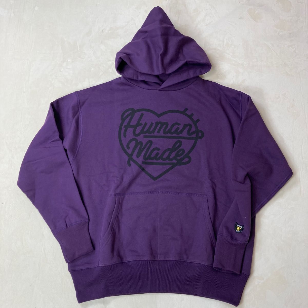 新品 Human Made Heart Tsuriami Hoodie Lサイズ ヒューマンメイド パーカー スウェット パープル