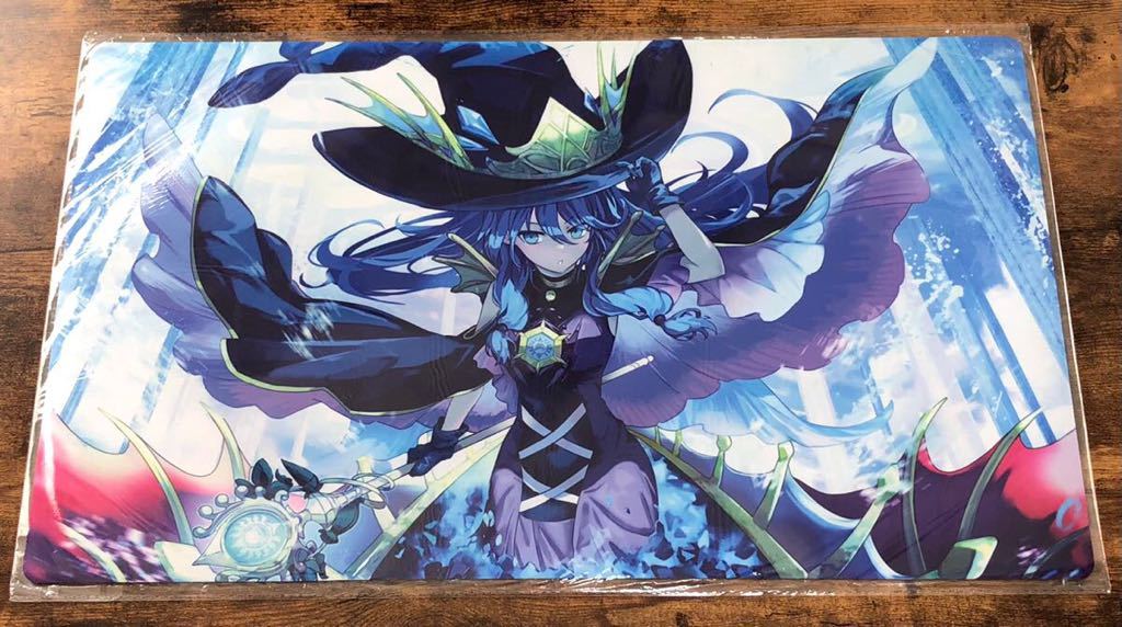 【未開封】 遊戯王 影依の巫女 エリアル シャドール リチュア プレイマット