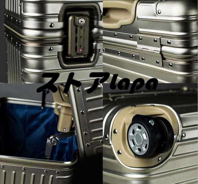 高品質アルミ製スーツケース 22インチ 全5色 TSAロック トランク アルミ合金ボディ 旅行用品 キャリーバッグ キャリーケース q983_画像8