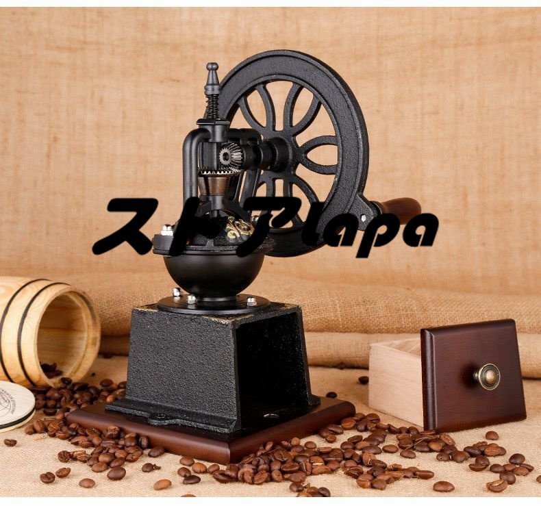 超人気★ハンドグラインダー　コーヒー　家庭用　手動コーヒーマシン　小型コーヒー豆グラインダ q521_画像5