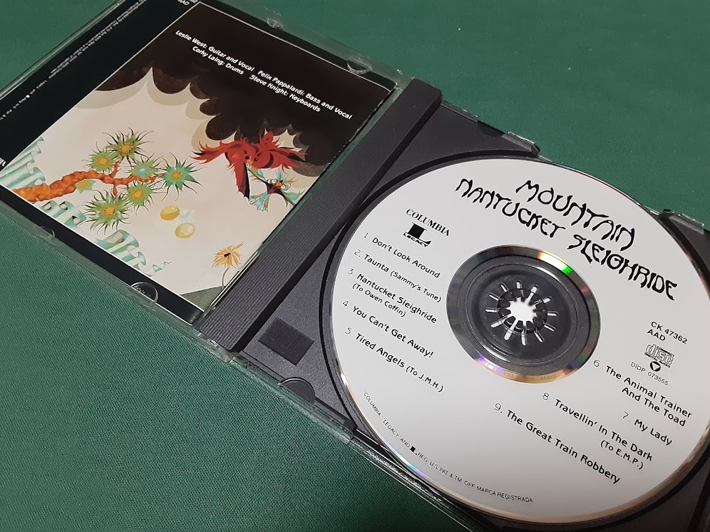 MOUNTAIN　マウンテン◆『NANTUCKET SLEIGHRIDE』輸入盤CDユーズド品_画像2