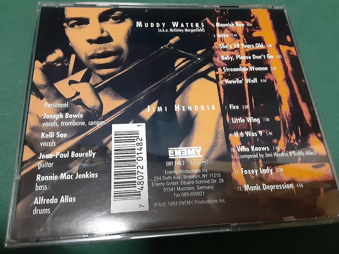 DEFUNKT SPECIAL EDITION　デファンクト◆『Blues Tribute: Jimi Hendrix & Muddy Waters』輸入盤CDユーズド品_画像4