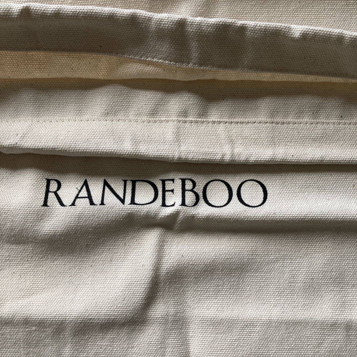 RANDEBOO 生成り　ロゴ　布袋_画像3