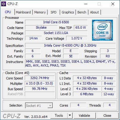 Intel Core i5-6500 動作確認済 22_画像3