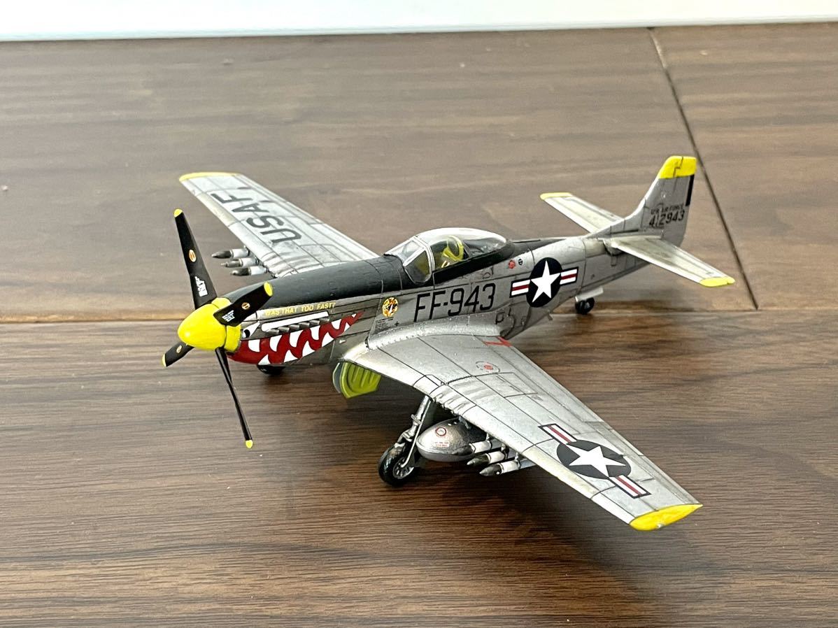 【完成品】タミヤ 1/72 F-51D マスタング 朝鮮戦争仕様 P-51_画像2