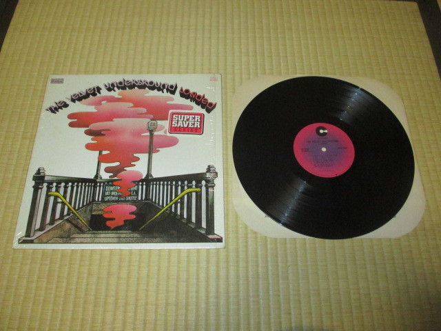 美盤 Velvet Underground ヴェルヴェット・アンダーグラウンド LOADED ローデッド 米 LP シュリンク '8? 再プレス盤 ルー・リード LOU REED