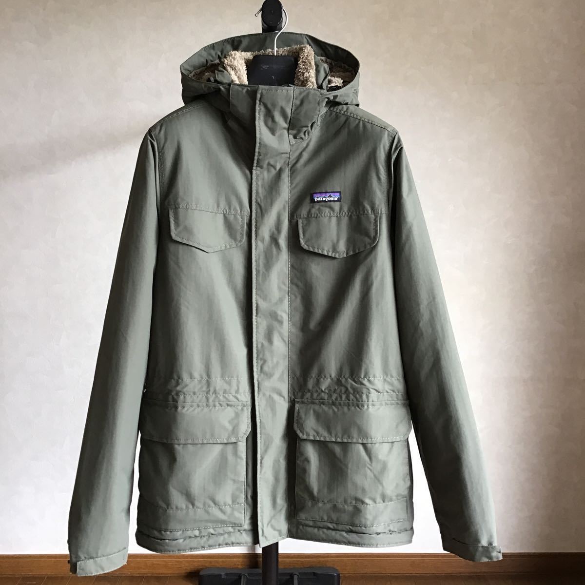 超歓迎された 超美品patagonia パタゴニアイスマスパーカ オリーブ色