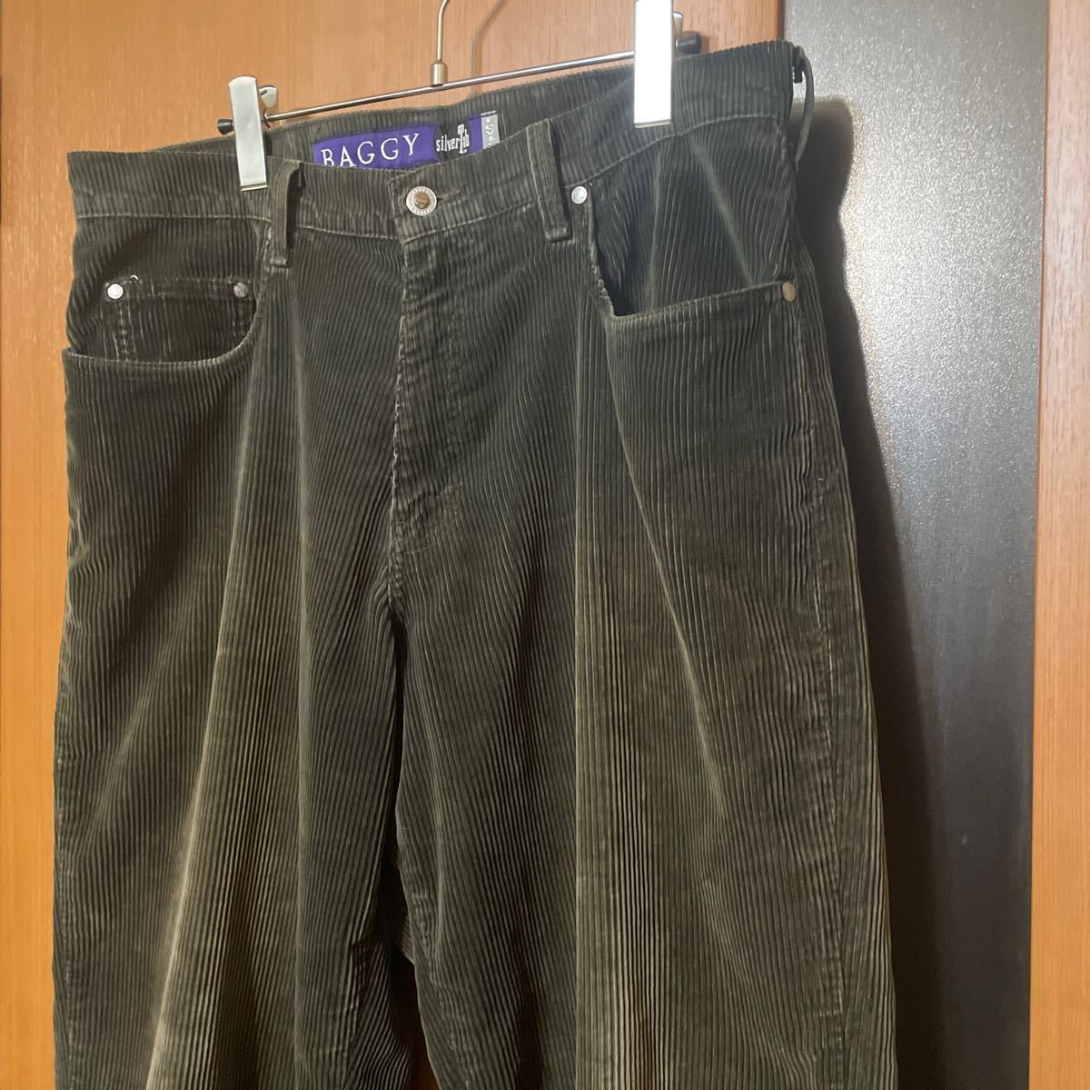  rare 90s[LEVIS]USA made [SILVER TAB] corduroy baggy pants Levi's silver tabBAGGY Street old clothes VINTAGE Vintage 