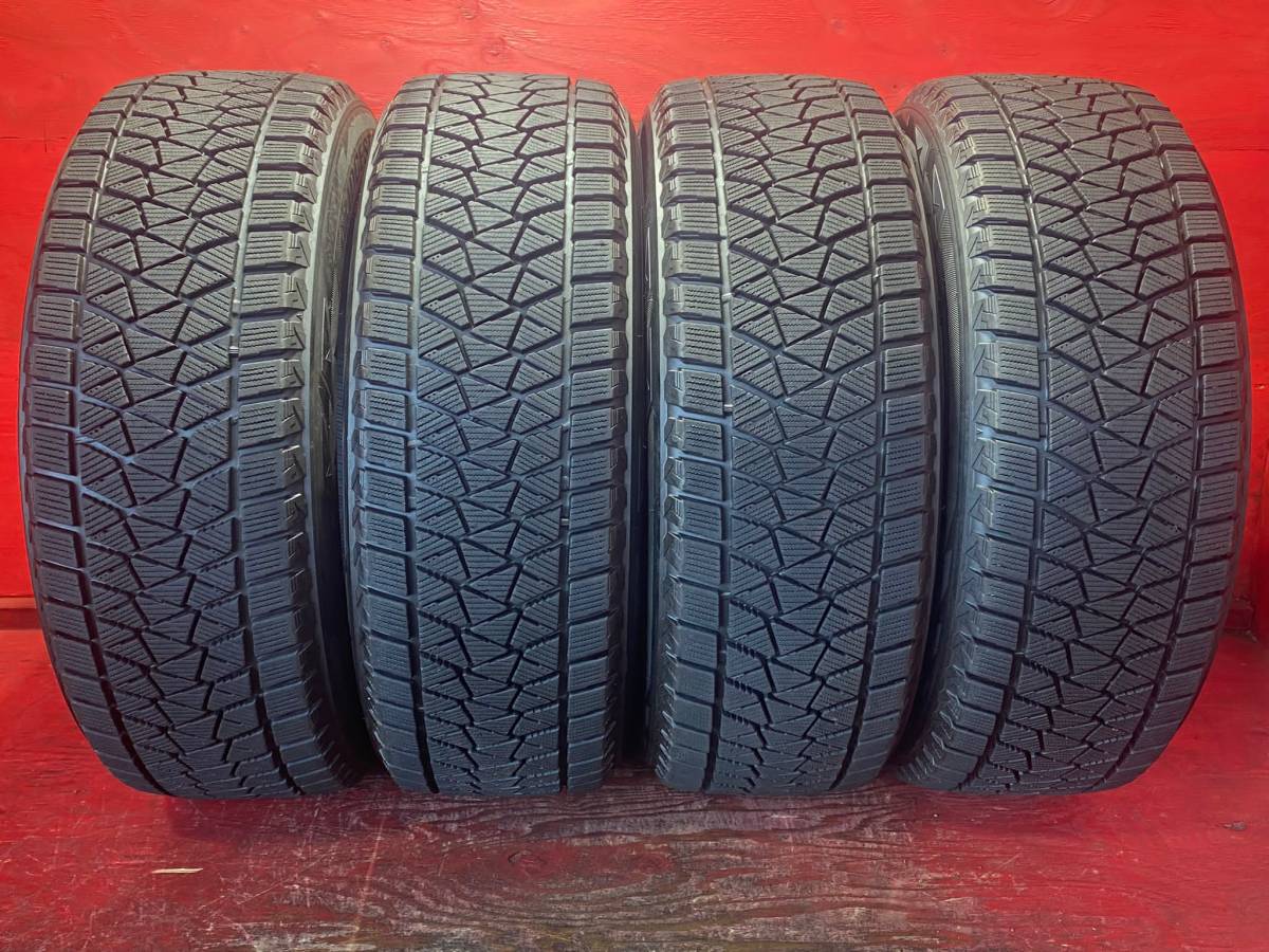 225/60/R17 99Q BRIDGESTONE BLIZZAK DM-V2 製造年2018, 4本 80% バリ山 *947_画像2