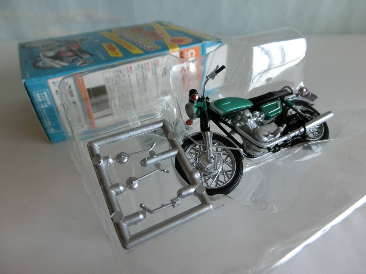 Ftoys 食玩　1/24 大型バイクモデル　　ヤマハXS1　キャンディーグリーン_画像2