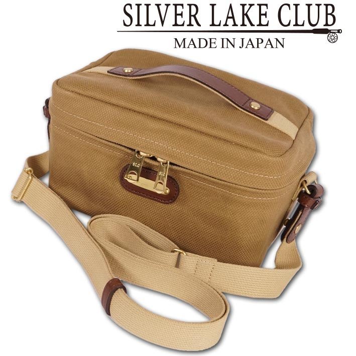 シルバーレイククラブ SILVER LAKE CLUB コンパクト保冷バッグ ショルダーバッグ キャンパー メンズ キャメル系 新品 正規品 日本製