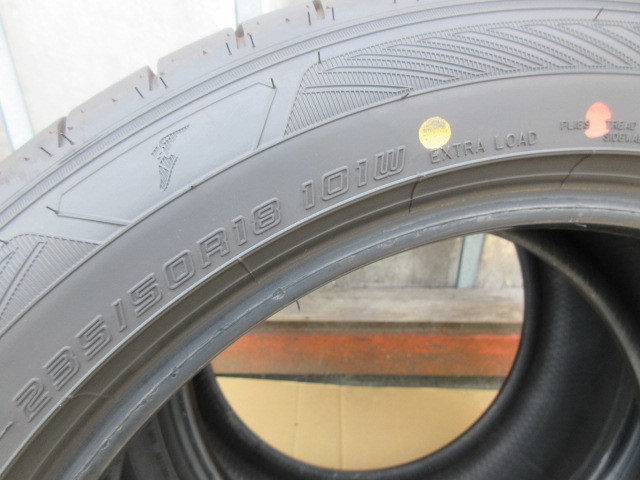 b夏78 グッドイヤー EfficientGrep RVF02 235/50R18 101W 2023年 中古 タイヤ 2本 ♪ GOODYEAR_画像6