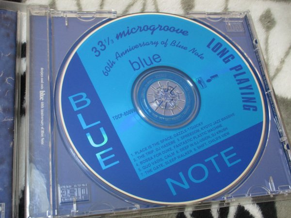 DJたちによるコンピ作品・ブルーノート音源【CD・８曲】Blue /　60th Anniversary Of Bluenote Deejays Cool Cuts_画像2