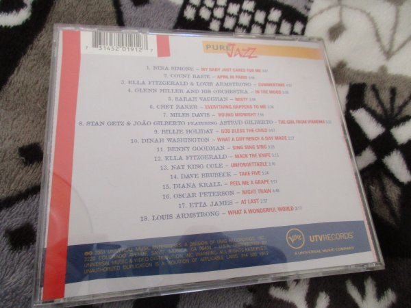 VERVE* compilation record [CD*18 bending ] [ Pure Jazz ] knee na*simon,ela* Sara *bi Lee, nut * Chet, Bay si-* mirror, other 