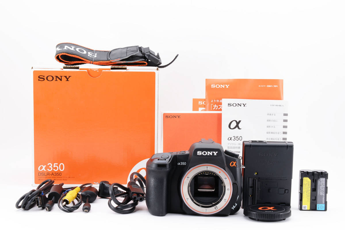 本日特価】 SONY ☆外観特上級☆完動品☆ α350 #K2033 DSLR-A350