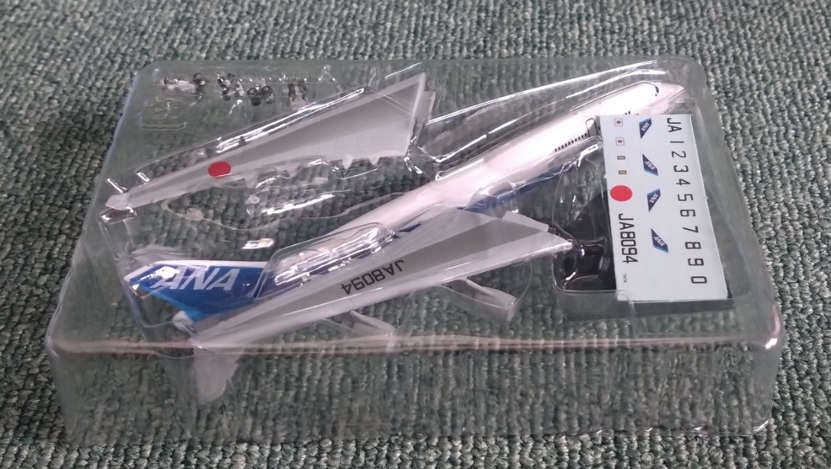 F-toys エフトイズ 1/500 ANA ウイング コレクション 第1弾 ボーイング 747-400 TYPE A 未開封品 全日空 ジェット 旅客機_画像4