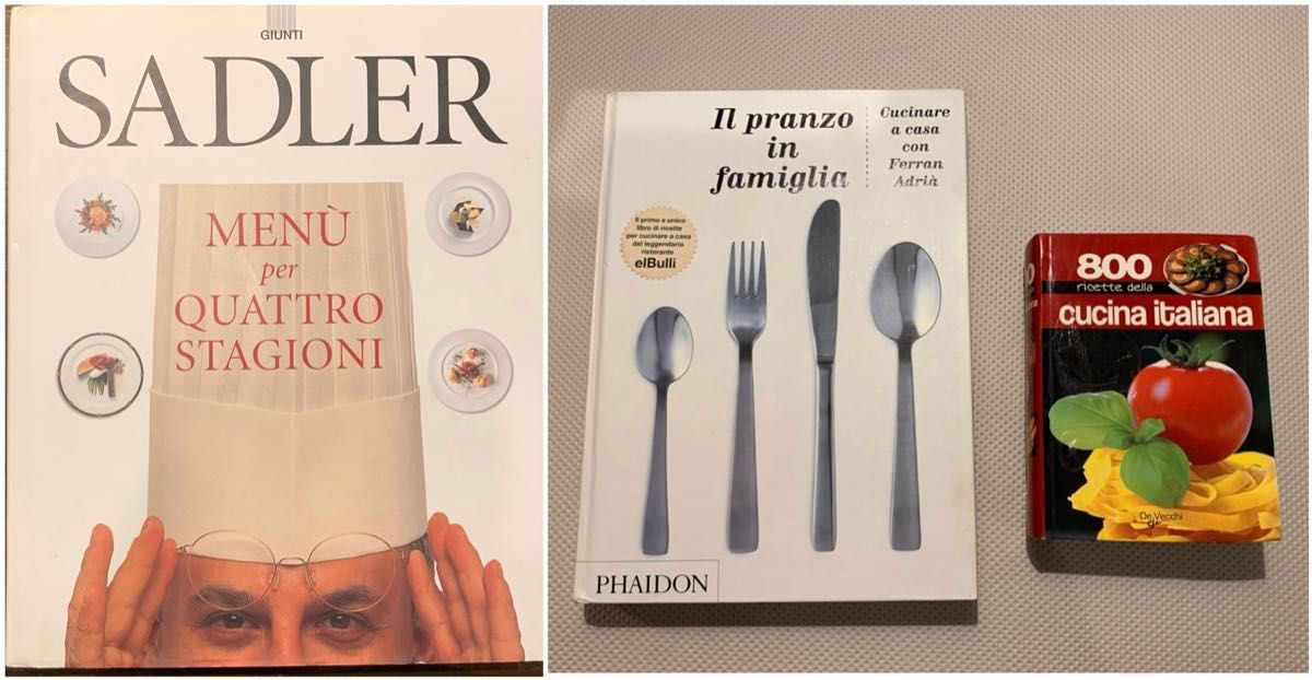 貴重！　洋書　イタリア　料理本　3冊セット