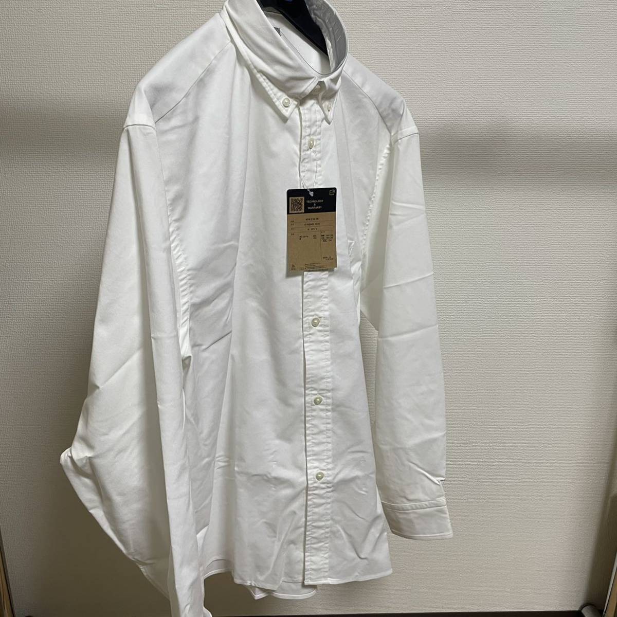 ノースフェイス スタンダード限定 シャツ【XXLサイズ】STANDARD SHIRT ホワイト【NR62332R】ボタンダウンシャツ 直営店限定【新品未着用】_画像8